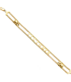 Pulsera Con Nombre Elefantes Oro 18K<Alda Joyeros Clearance