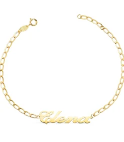 Pulsera Con Nombre Oro 18K 19 Cm<Alda Joyeros Shop