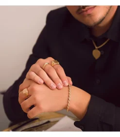 Pulsera Cordon Salomonico Oro 18K 20Cm<Alda Joyeros Sale