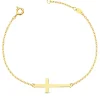 Pulsera Cruz Oro Amarillo 18 Ktes<Alda Joyeros Best