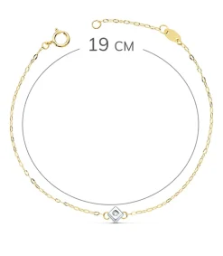 Pulsera Diamantes Cherie Oro 18K 0.015 Qtes.<Alda Joyeros Cheap