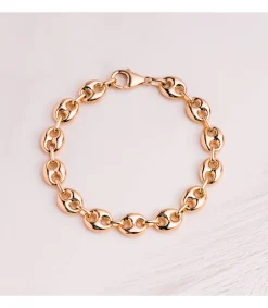 Pulsera Grano De Cafe Oro 18K 10Mm 20.5 Cm<Alda Joyeros Hot