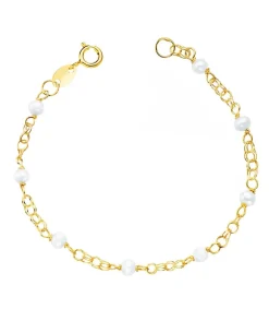Pulsera Martina Perla Hungara Oro 18K<Alda Joyeros Best