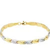Pulsera Mujer Ankara Oro Bicolor 18K<Alda Joyeros Best Sale