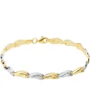 Pulsera Mujer Dakar Oro Bicolor 18K<Alda Joyeros Store
