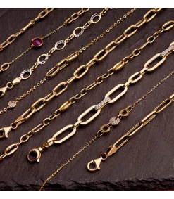 Pulsera Mujer Kinsasa Oro Amarillo 18K<Alda Joyeros Online