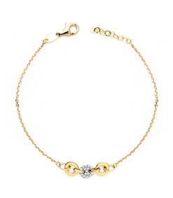 Pulsera Mujer Luxor Oro Bicolor 18K<Alda Joyeros Discount
