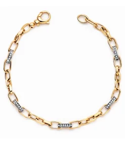 Pulsera Mujer Marrakech Oro Bicolor 18K<Alda Joyeros Sale