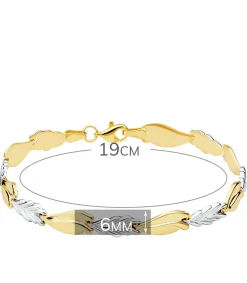 Pulsera Mujer Niamey Oro Bicolor 18K<Alda Joyeros Flash Sale