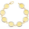 Pulsera Mujer Oro Bicolor 18K Fancy<Alda Joyeros Cheap