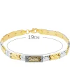 Pulsera Mujer Sokna Oro Bicolor 18K<Alda Joyeros Shop