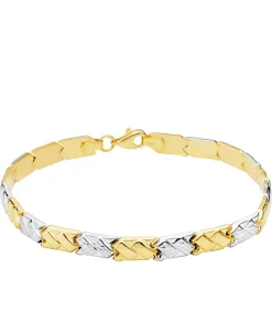 Pulsera Mujer Sokna Oro Bicolor 18K<Alda Joyeros Shop