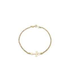 Pulsera Oro 18 Ktes Cruz De La Vida<Alda Joyeros Discount