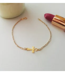 Pulsera Oro 18 Ktes Cruz De La Vida<Alda Joyeros Discount