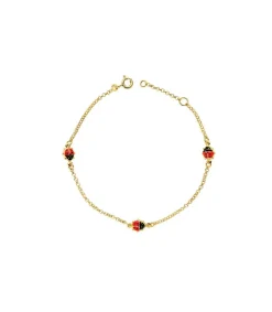 Pulsera Oro 18 Ktes Mariquita<Alda Joyeros Best Sale