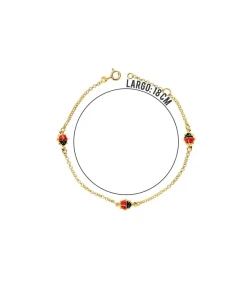 Pulsera Oro 18 Ktes Mariquita<Alda Joyeros Best Sale
