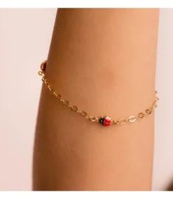 Pulsera Oro 18 Ktes Mariquita<Alda Joyeros Best Sale