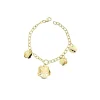 Pulsera Oro Amarillo 18K Flores Hawaianas<Alda Joyeros Discount