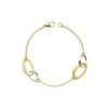 Pulsera Oro Bicolor 18K Alianzas Oval<Alda Joyeros Hot