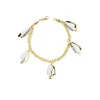 Pulsera Oro Bicolor 18K Hojas<Alda Joyeros Store