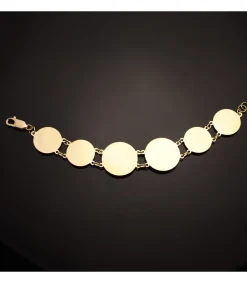 Pulsera Oro 18K Medallas Medusa 20,5 Cm<Alda Joyeros Cheap