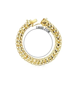 Pulsera Princesa 21 Cm Oro Amarillo 18K<Alda Joyeros New