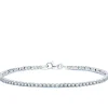 Pulsera Riviere Novia Brigitte Oro Blanco 18K<Alda Joyeros Fashion