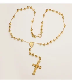 Rosario De Oro 18K Cruz Filigrana Y Medalla Milagrosa<Alda Joyeros Sale
