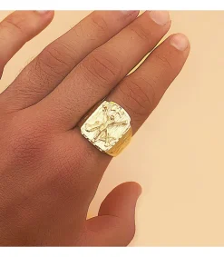 Sello Cristo De La Legion Oro Amarillo 18K<Alda Joyeros Fashion