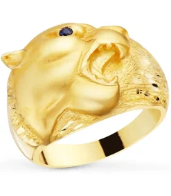 Sello De Hombre Puma Oro Amarillo 18K<Alda Joyeros Outlet
