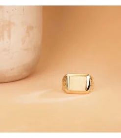 Sello Hombre Oro 18K Abraham Macizo<Alda Joyeros Best Sale