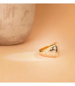 Sello Hombre Oro 18K Abraham Macizo<Alda Joyeros Best Sale