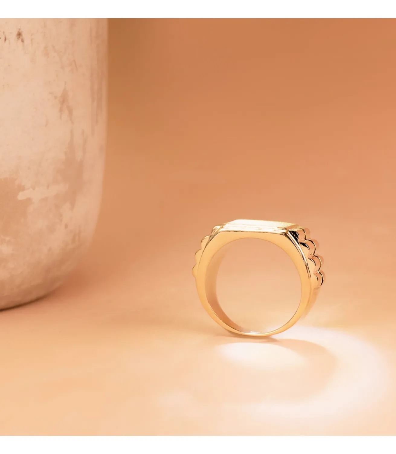 Sello Hombre Oro 18K Eloi Macizo<Alda Joyeros Store