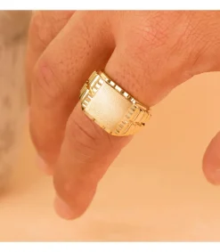 Sello Hombre Oro 18K Eloi Macizo<Alda Joyeros Store