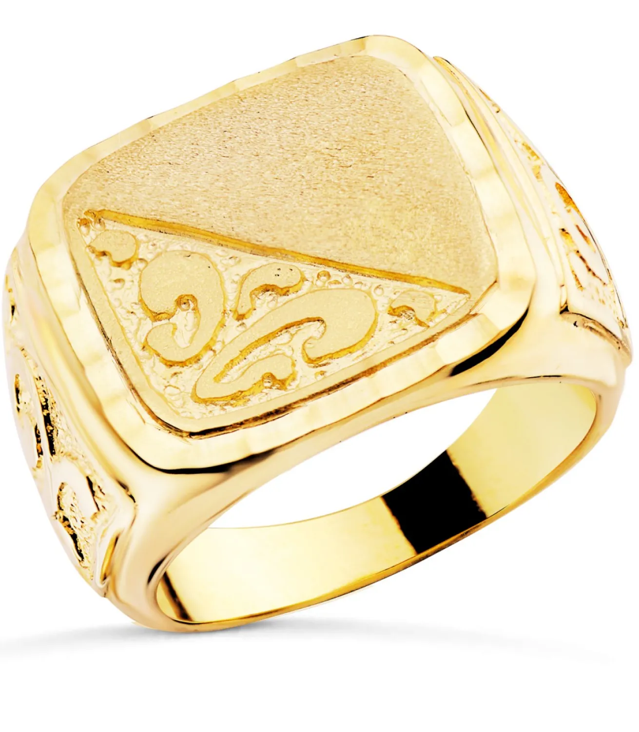 Sello Hombre Oro 18K Erik Macizo<Alda Joyeros Hot