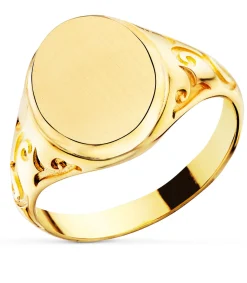 Sello Hombre Oro 18K Luc Macizo<Alda Joyeros Outlet