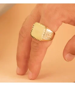 Sello Hombre Oro 18K Matias Macizo<Alda Joyeros Store