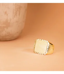 Sello Hombre Oro 18K Matias Macizo<Alda Joyeros Store