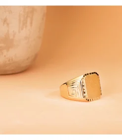 Sello Hombre Oro 18K Matias Macizo<Alda Joyeros Store