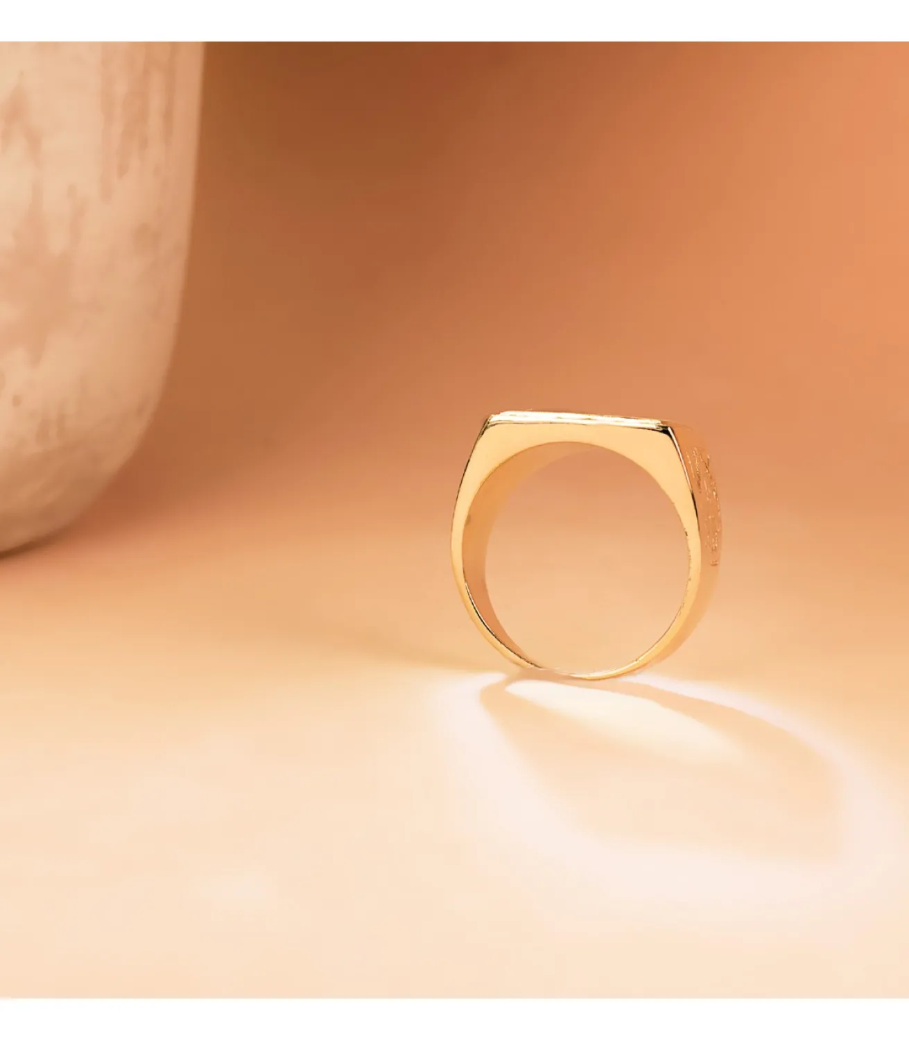 Sello Hombre Oro 18K Nael Macizo<Alda Joyeros Flash Sale