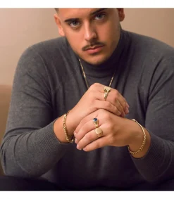 Sello Oro Hombre Marcos 18K<Alda Joyeros Best Sale