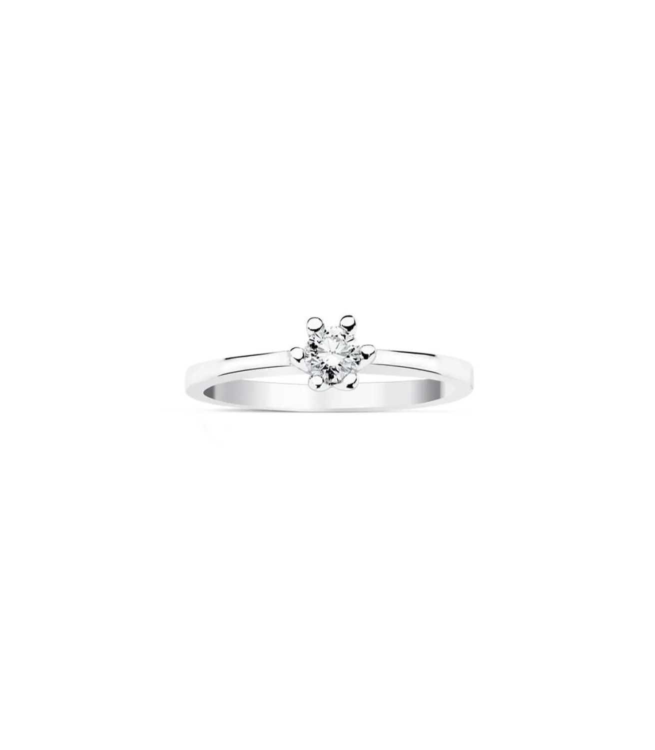 Solitario Grattia 0.10 Qtes. 18 Ktes<Alda Joyeros Cheap