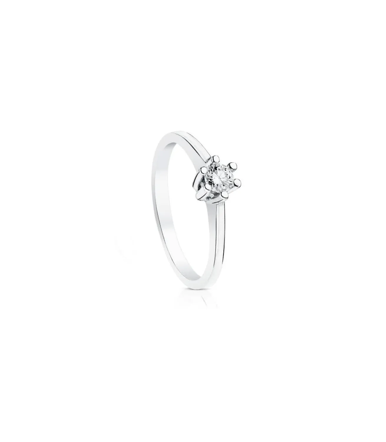 Solitario Grattia 0.200 Qtes. 18 Ktes<Alda Joyeros Store
