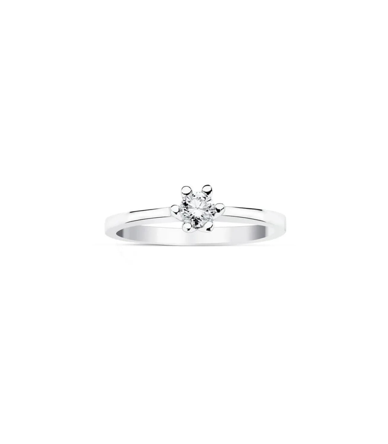 Solitario Grattia 0.200 Qtes. 18 Ktes<Alda Joyeros Store