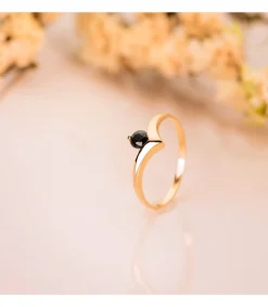 Solitario Idilio Peak Zafiro Oro Amarillo 18K<Alda Joyeros Outlet