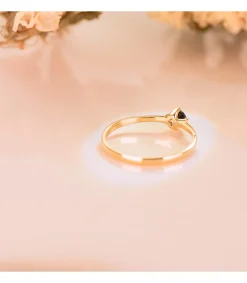 Solitario Idilio Zafiro Oro Amarillo 18K<Alda Joyeros Cheap