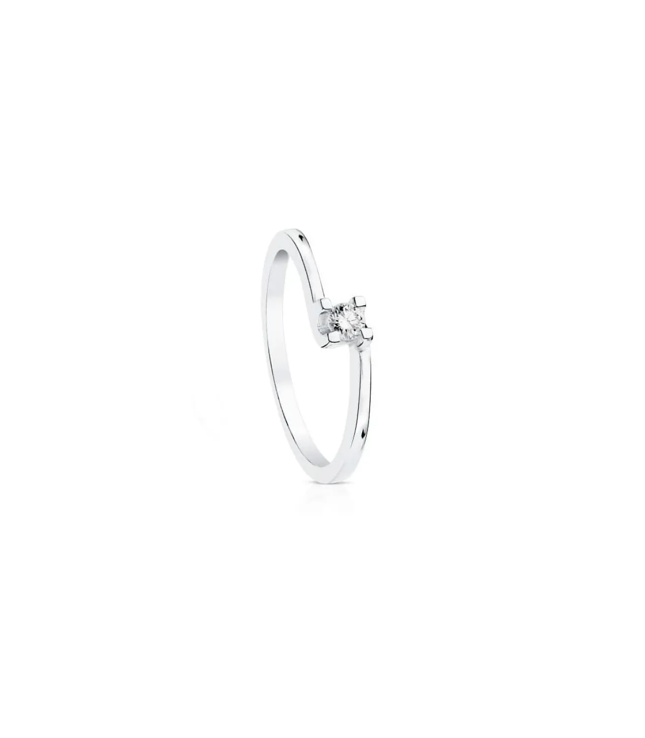Solitario Lorien 0.100 Qtes. 18 Ktes<Alda Joyeros Online