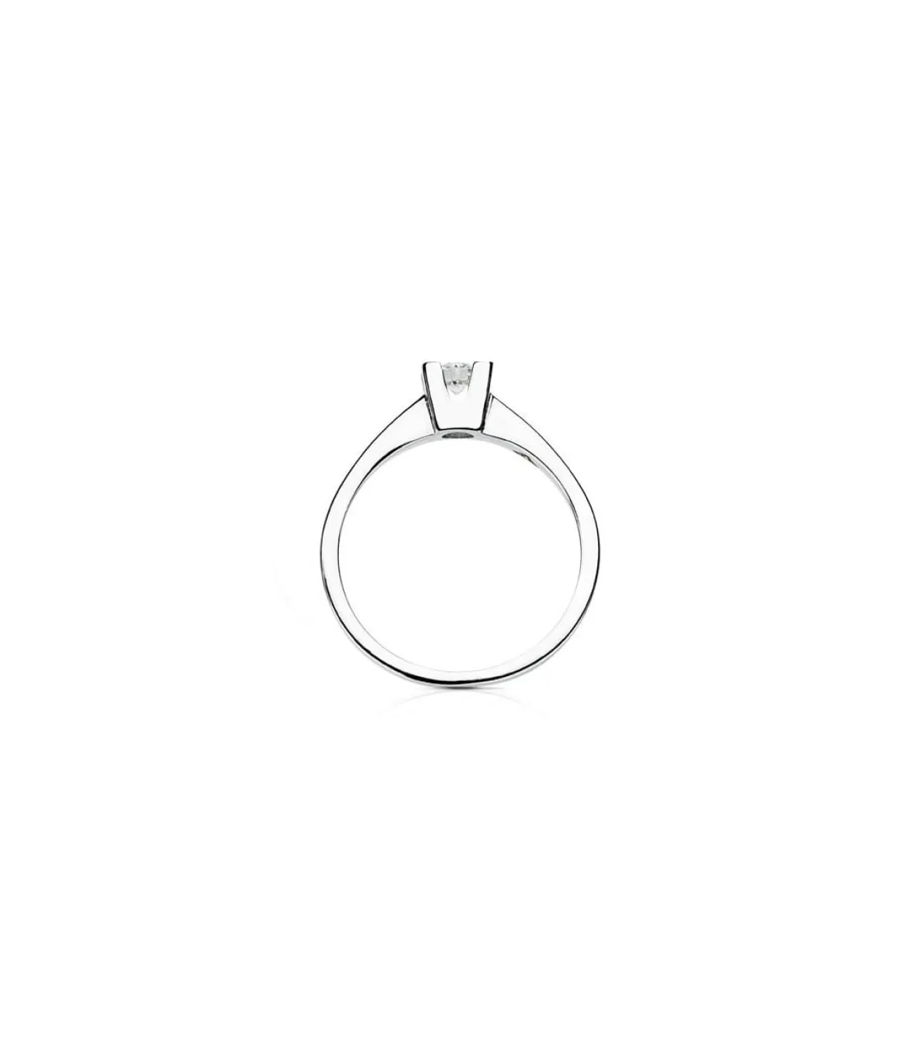 Solitario Parisee 0.150 Qtes. 18 Ktes<Alda Joyeros Store