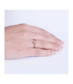 Solitario Veronessi 0.200 Qtes. 18 Ktes<Alda Joyeros Cheap