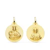V. Carmen Y C. Jesus Oro 18K Escapulario 20Mm<Alda Joyeros Cheap